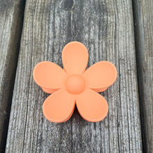 Load image into Gallery viewer, Matte Flower Hair Clips