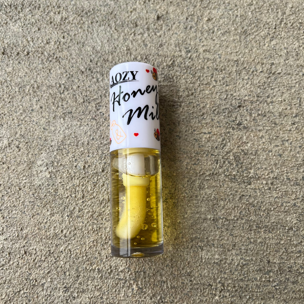 Honey Milk Themed Lip Gloss