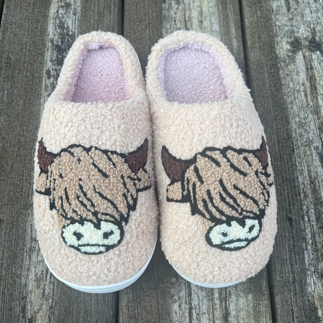 Highland Cow Slippers