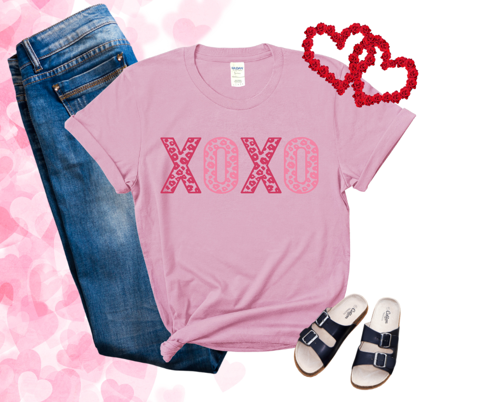 XOXO Valentine’s Day DTF Tee