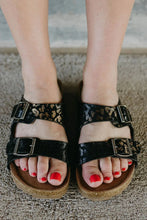 Load image into Gallery viewer, PREORDER Leopard Cork Sandals
