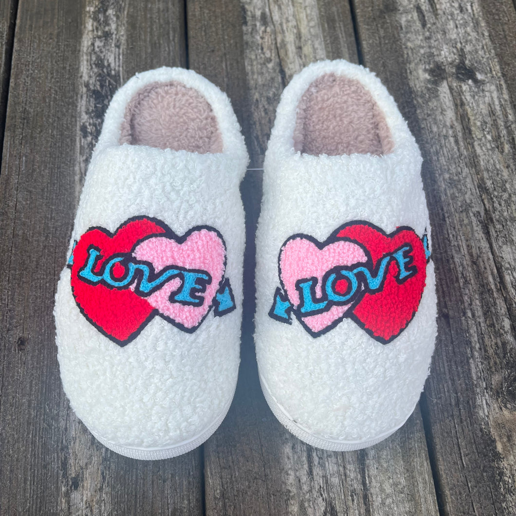 Love Heart Slippers