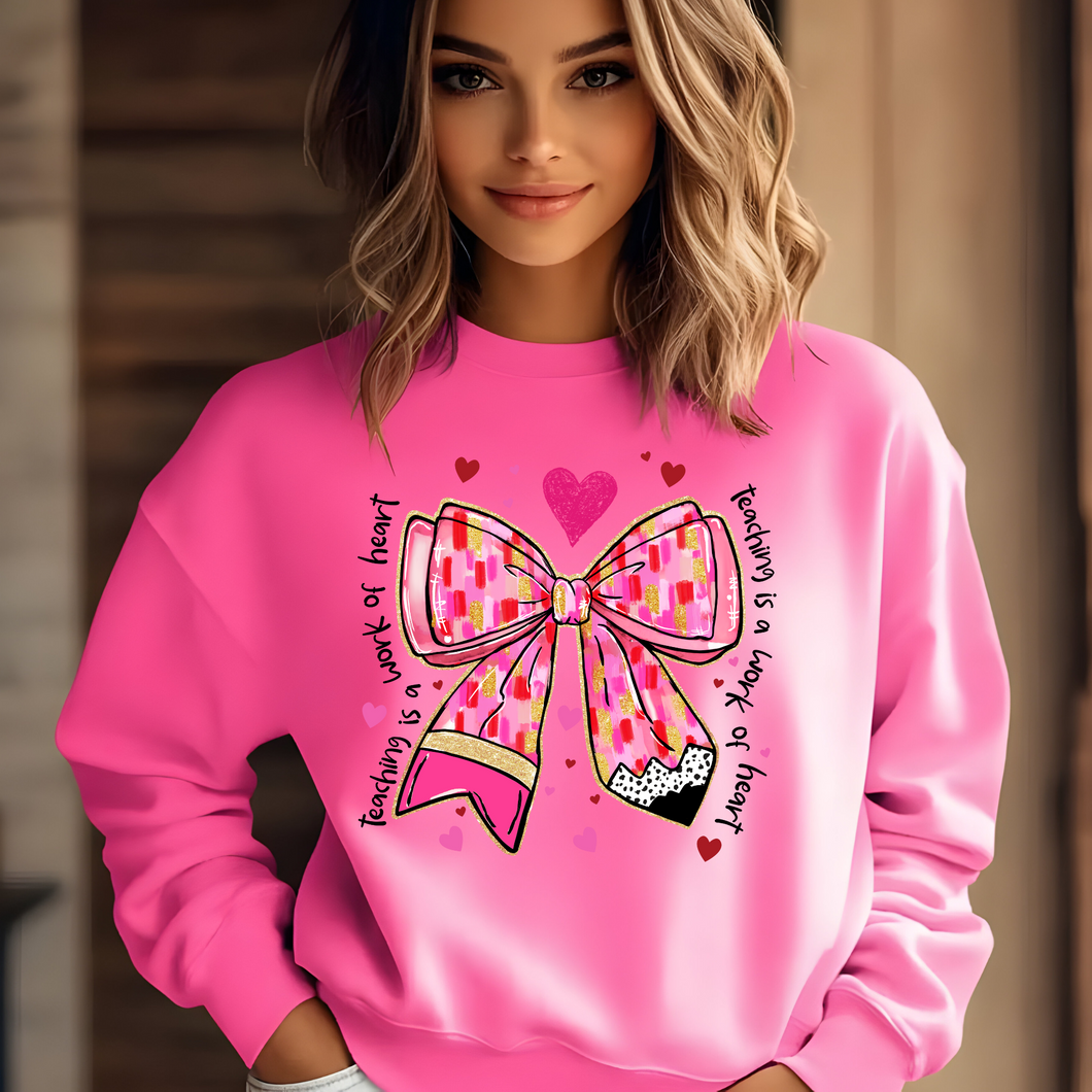 Custom Pencil Heart Crew - Heather B.