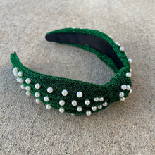 Load image into Gallery viewer, Pearl Christmas Sparkle Headband

