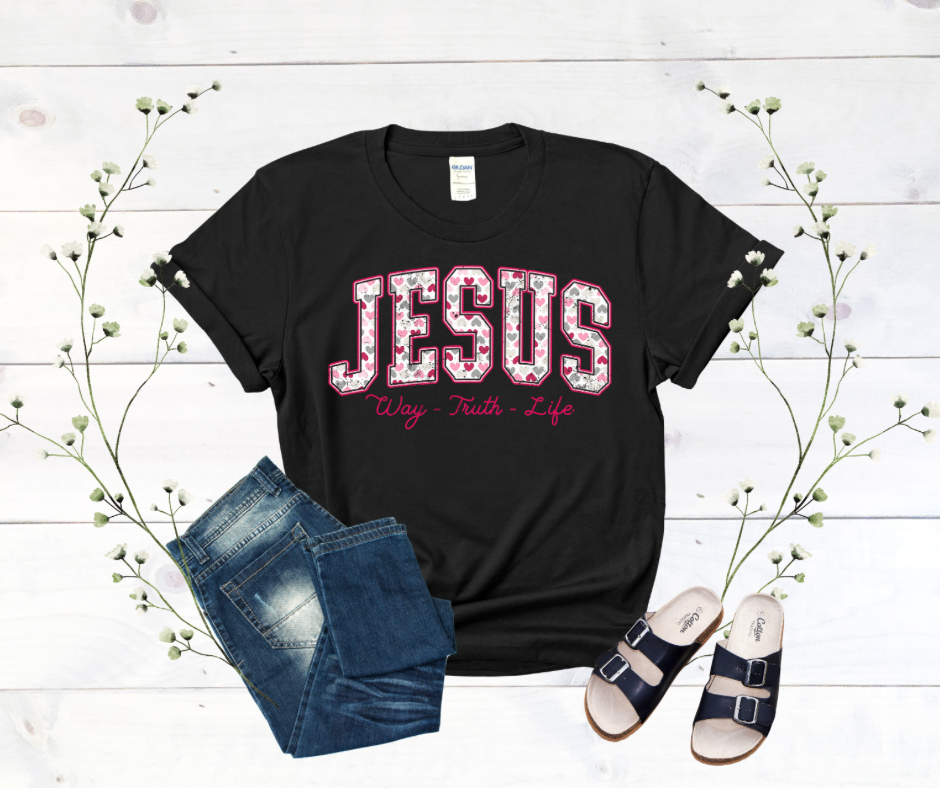 Jesus - Way, Truth, Life DTF Tee