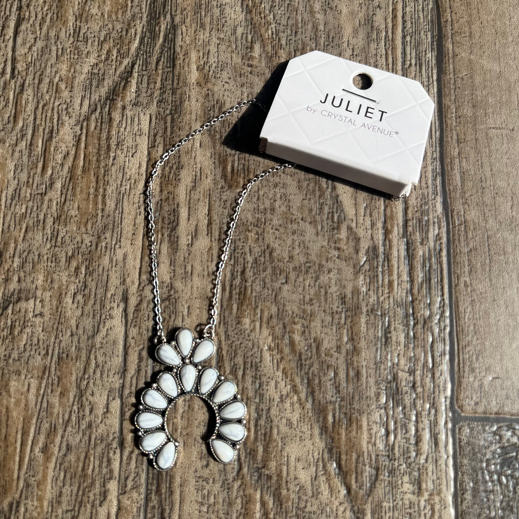 White Turquoise Necklace