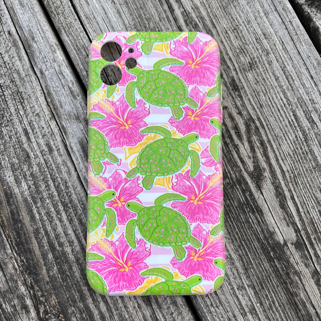 Aloha Turtle iPhone Case