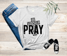 Load image into Gallery viewer, Leopard Print Pray Tee DTF
