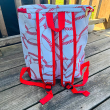 Load image into Gallery viewer, Baseball Backpack Cooler
