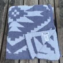 Load image into Gallery viewer, Blue Aztec Blanket
