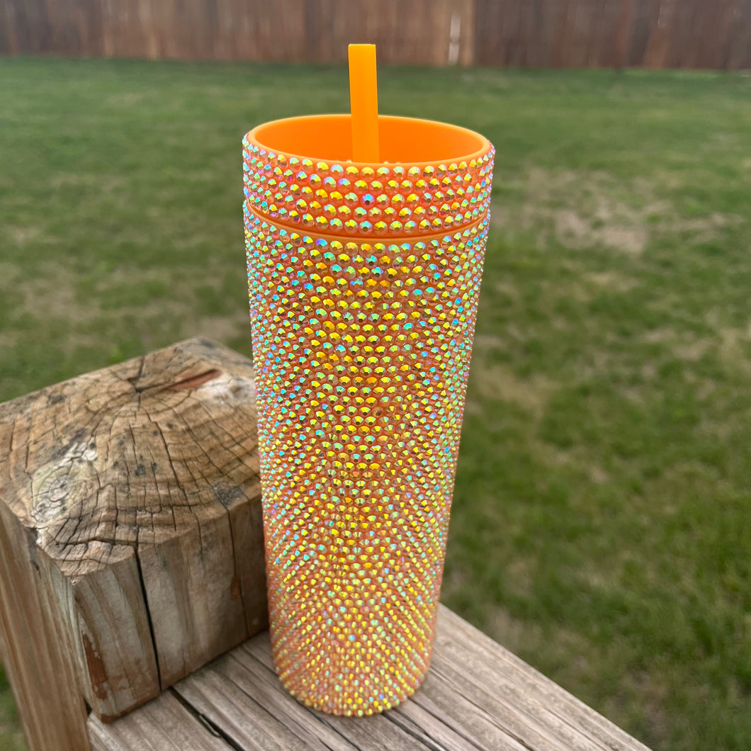 Rhinestone Skinny Tumblers