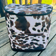 Load image into Gallery viewer, Cow Print Backpack Cooler
