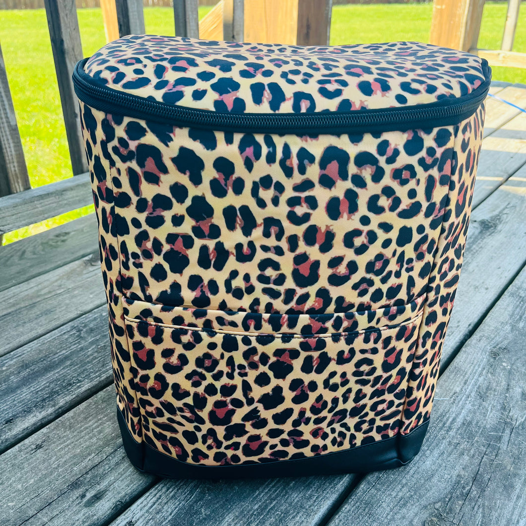 Leopard Backpack Coolers