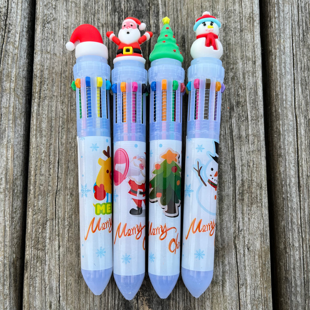 Multi Color Christmas Pens