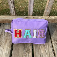 Load image into Gallery viewer, Purple “Hair” Travel Bag
