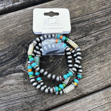 Load image into Gallery viewer, Western Wooden Bead Bracelet
