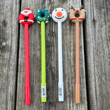 Load image into Gallery viewer, Donut Shaped Christmas Pens
