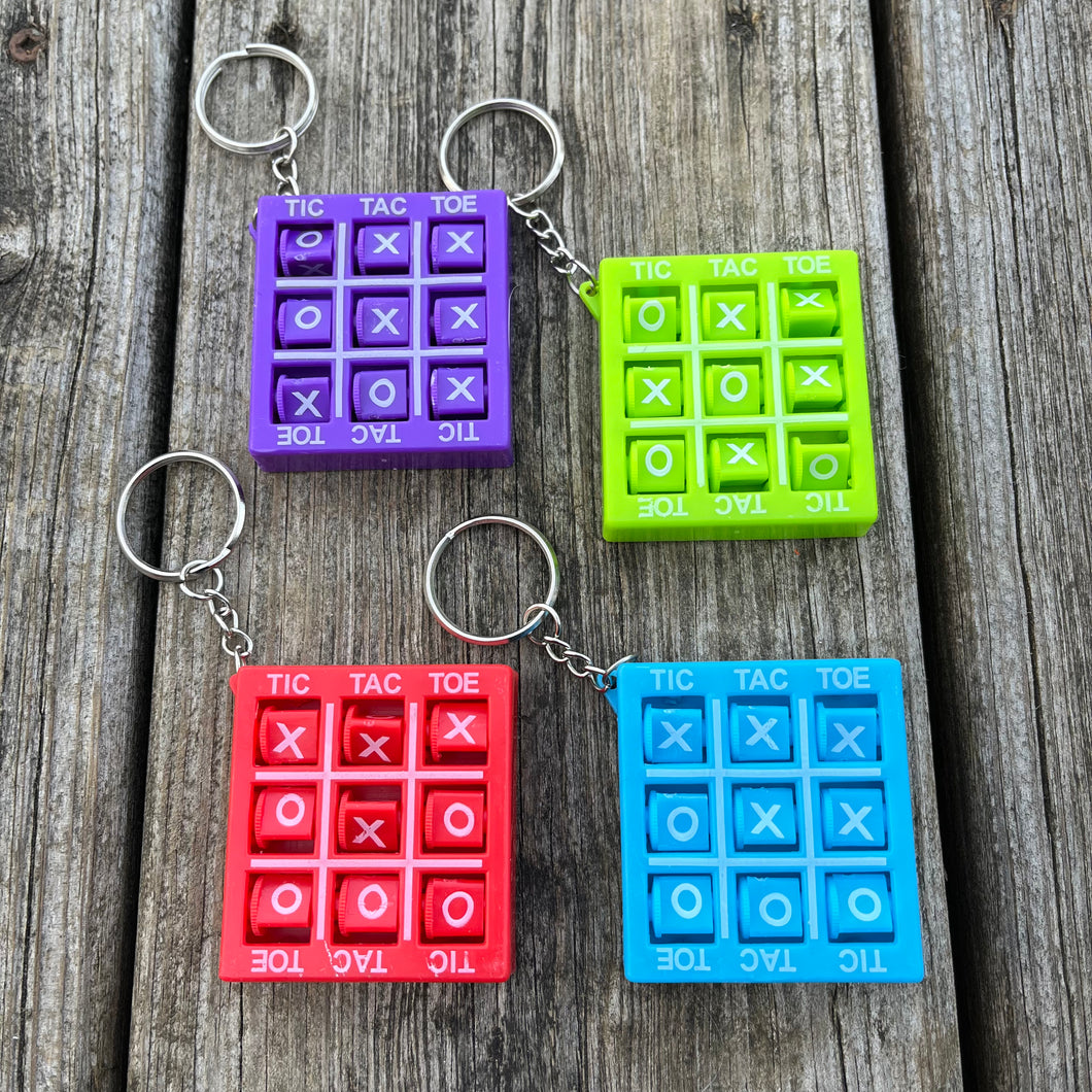 Tic Tac Toe Keychain