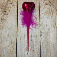 Load image into Gallery viewer, Sequin Heart Pens

