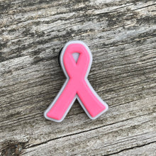 Load image into Gallery viewer, Breast Cancer Awareness Croc Charms
