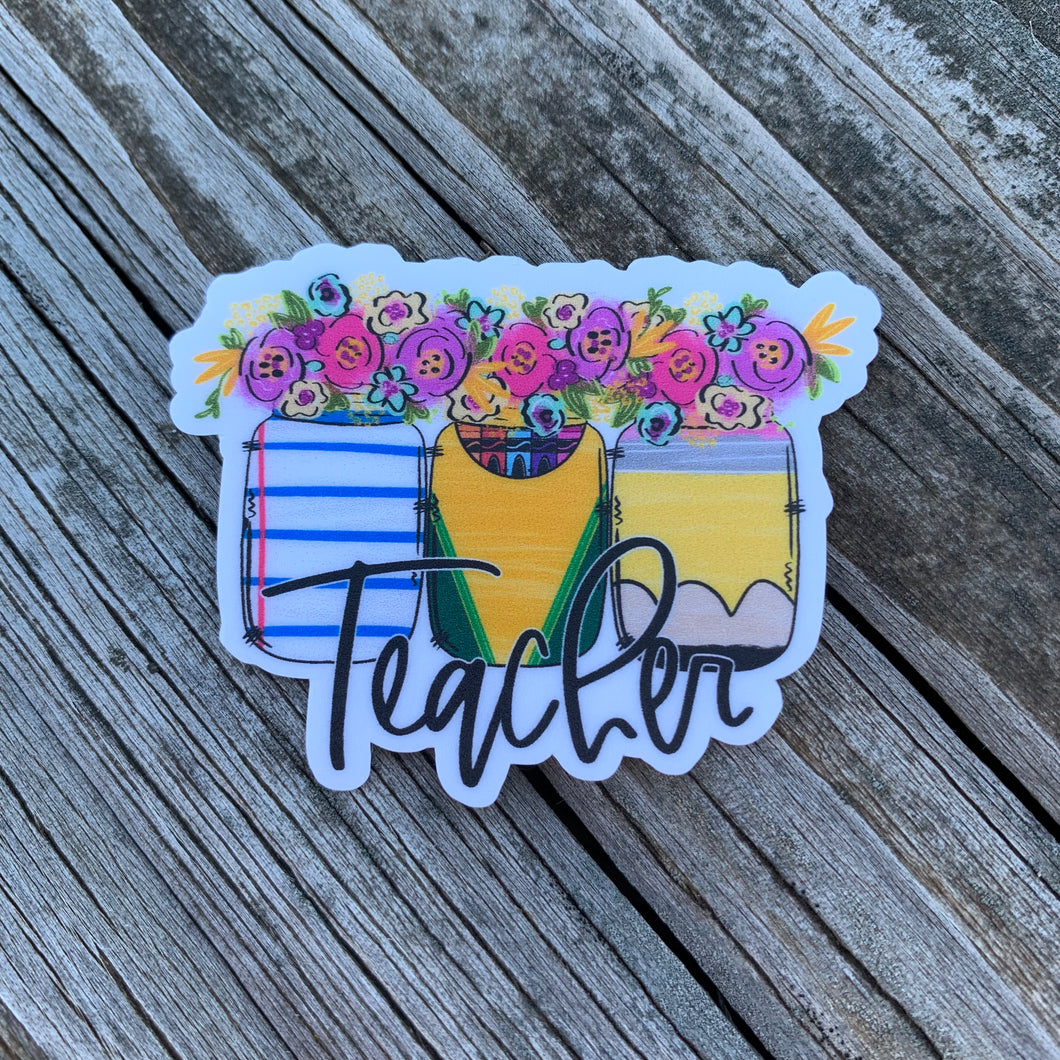 Teacher Vinyl Sticker