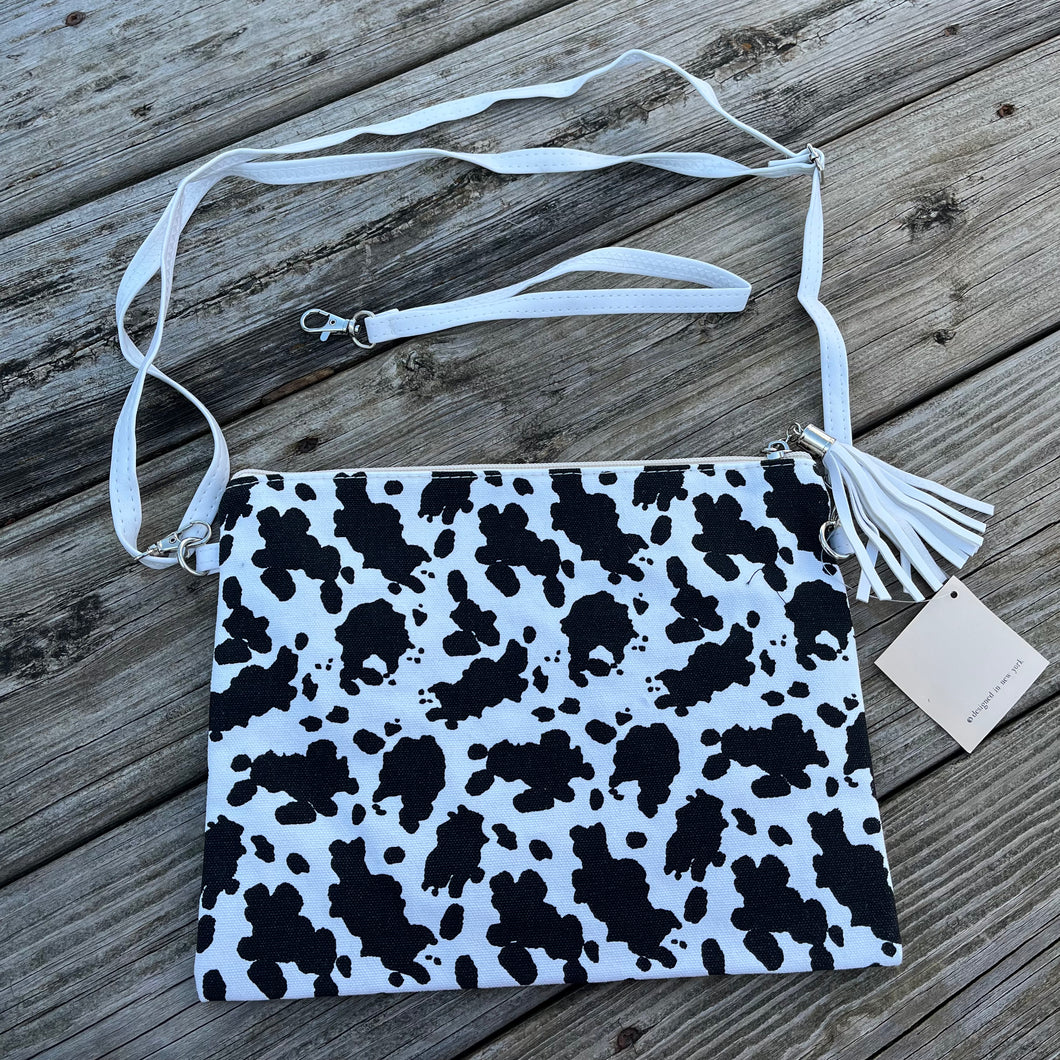 Cow Print Crossbody Bag