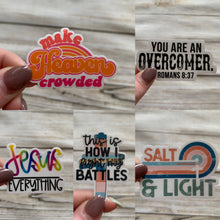 Load image into Gallery viewer, Faith Themed Vinyl Stickers
