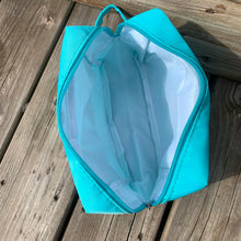 Load image into Gallery viewer, Aqua “Skin” Travel Bag
