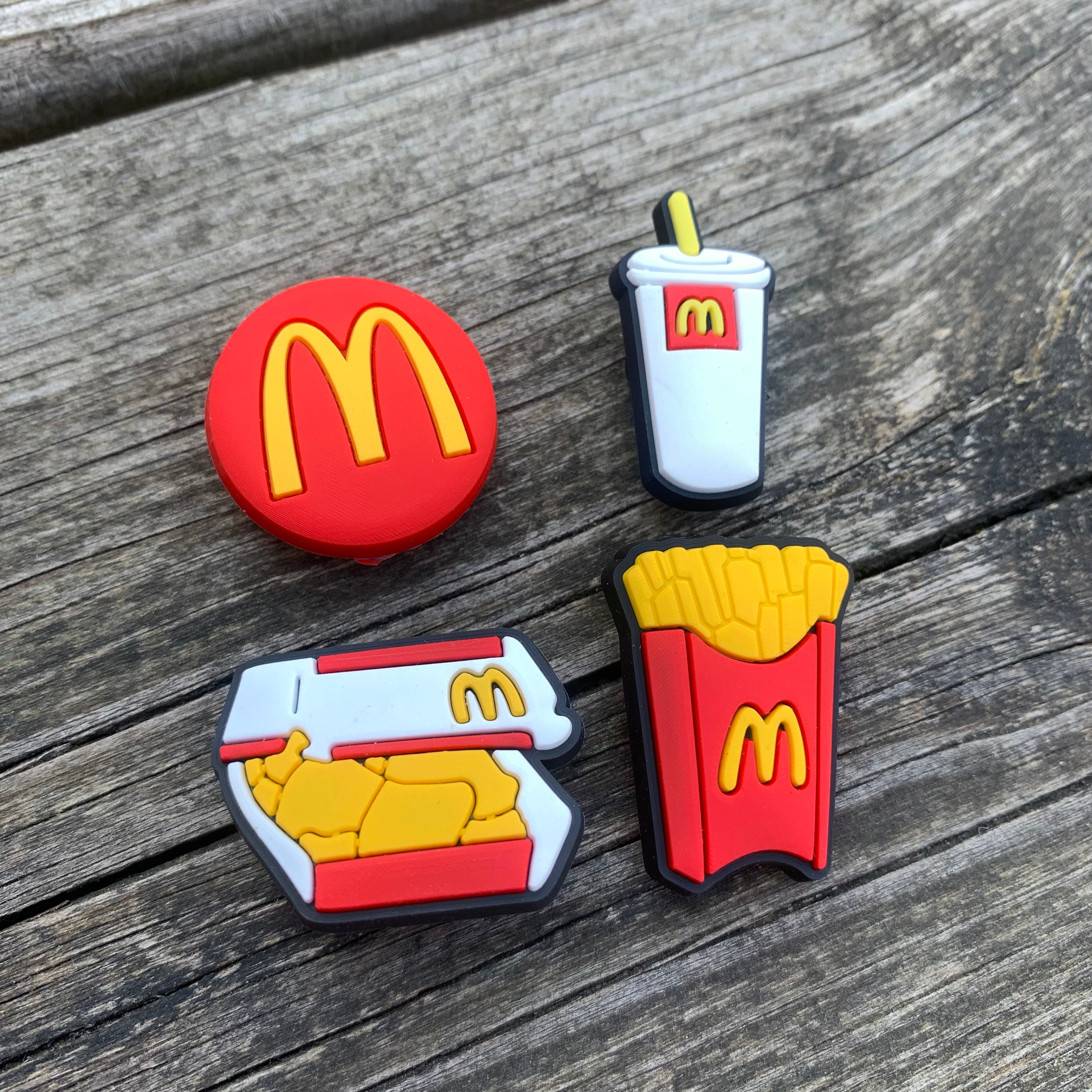 McDonald’s Croc Charms – M’s Trendz